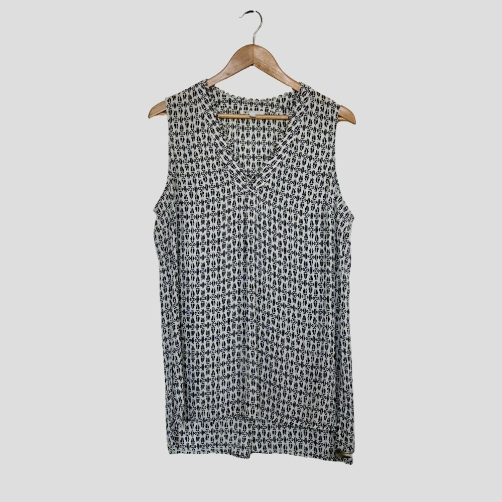 DR2 Black and White Sleeveless Tank Top